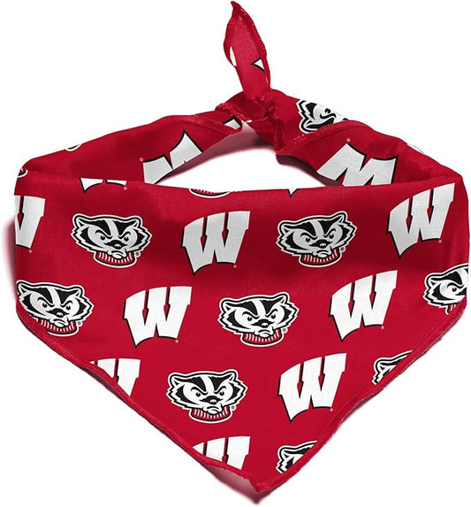 Wisconsin Badgers Officially Licensed Bandana - Image 2