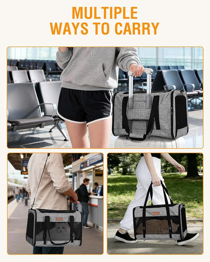 PETUX Large Pet Carrier for Large Cats ＆ Small Dogs - Image 9