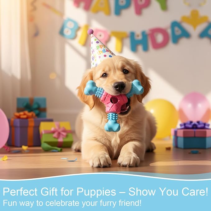 Puppy Chew Toys for Teething, Indestructible Dog Chew Toys for Aggressive - Image 7