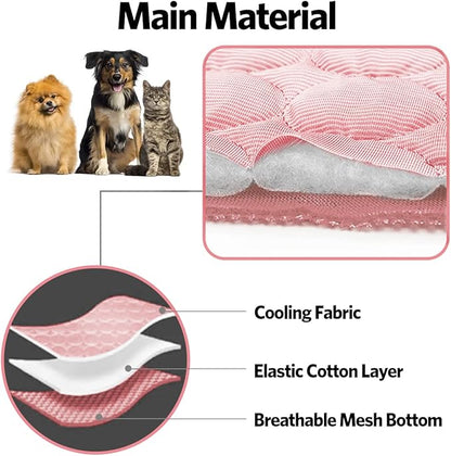 Dog Cooling Mat Pet Cooling Pads Dogs & Cats Pet Cooling Blanket - Image 4