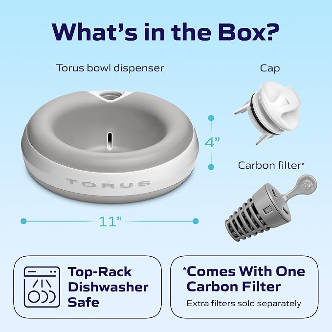 Filtered Portable Dog Water Dispenser, 2L / 68oz, Automatic Pet Water Dispenser - Image 6