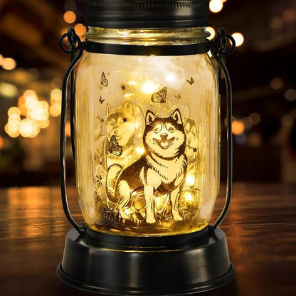 Shiba Inu Gifts for Women/Men Shiba Inu Solar Lanterns Mom Birthday Shibe Dog by kyoryuger