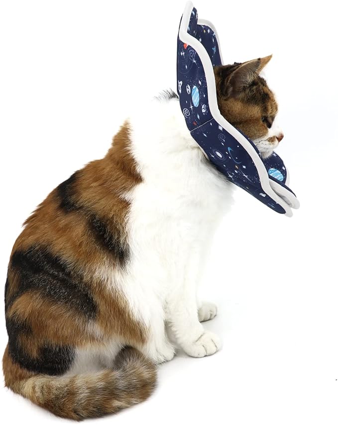 Soft Cat Cone, Adjustable Recovery Collar After Surgery to Prevent Licking Wound - Image 5