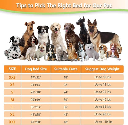 KISYYO Premium Washable Orthopedic Dog Bed – 41" Extra Large Crate Mat - Image 6