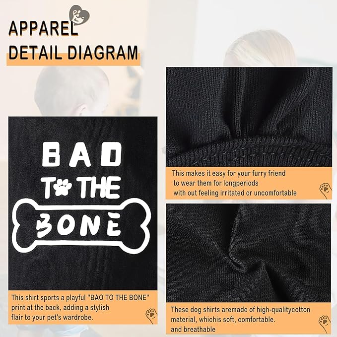 Discover Cozy Cotton Canine Wear: Soft, Lightweight, and Breathable Dog Shirt - Image 4