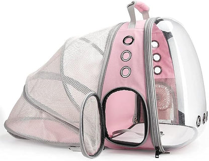 Lollimeow Cat Carrier Backpack, Expandable Bubble Pet Carrier - Image 7