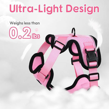 Dooradar Cat Harness and Leash Set, Escape Proof Safe Adjustable Kitten Vest - Image 6