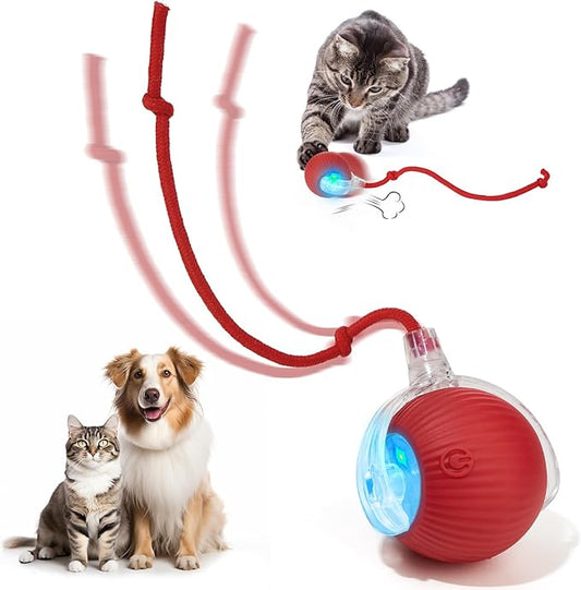 Interactive Dog & Cat Electric Active Toys, Smart Rolling Ball by Unknown