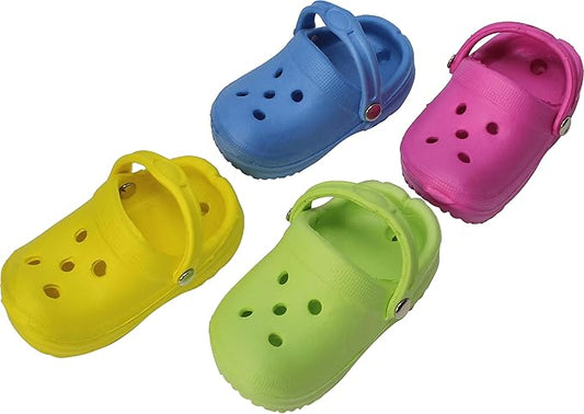 Bonka Bird Toys 4 Mini Sandals Foot Beak Chew Throw Parrot Parakeet Quaker by BonkaBirdToys