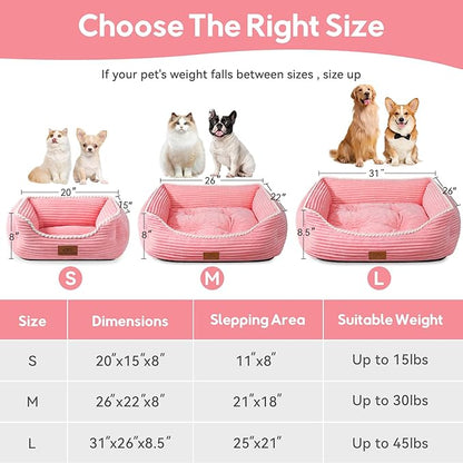 Orthopedic Dog Bed for Medium Dogs, Dog Sofa Beds Supportive Foam Pet Couch Bed - Image 2