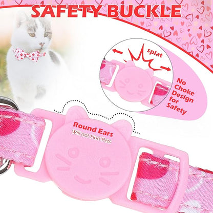 EXPAWLORER Valentines Cat Collar Breakaway - Image 5