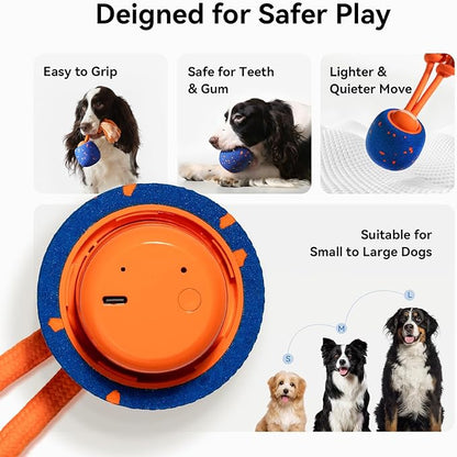 Cheerble Smart Interactive Dog Toy, Wicked Ball Rolly, Automatic Moving - Image 7
