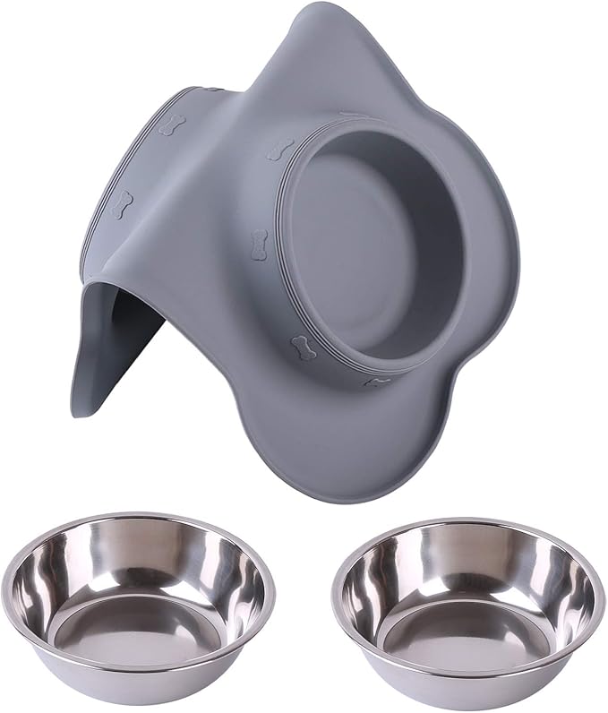 Hubulk Pet Dog Bowls 2 Stainless Steel - Image 7