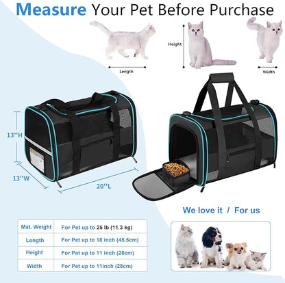 Large Cat Carrier Dog Carrier, Pet Carrier - Image 2