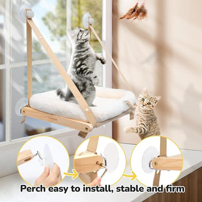 CATISM Cushion Cat Window Perch - Image 5