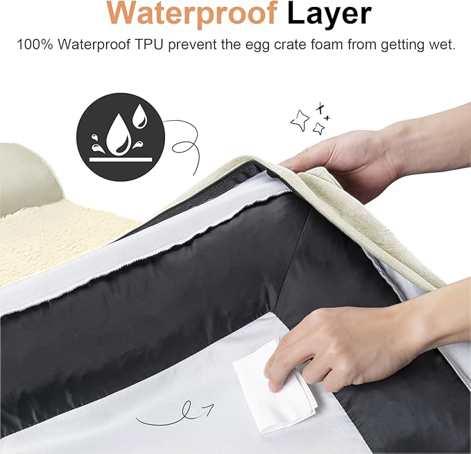 Medium Large Dog Bed Orthopedic Washable: Beds Bolster Medium Large Sized Dog - Image 4