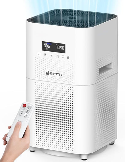 DAYETTE Air Purifiers for Home Large Room up to 3000 Sq Ft, CADR Upgrade to 500 by Dayette