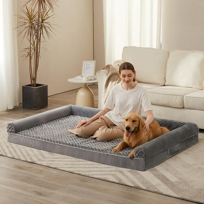 BFPETHOME Dog Beds for Large Dogs, Orthopedic Dog Bed for Medium Large Dogs by BFPETHOME