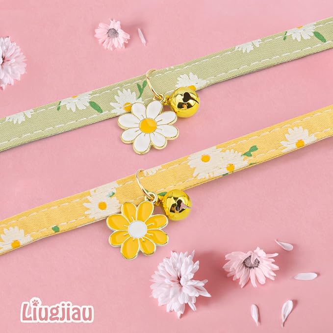 2 Pack Cotton Breakaway Cat Collar - Image 7