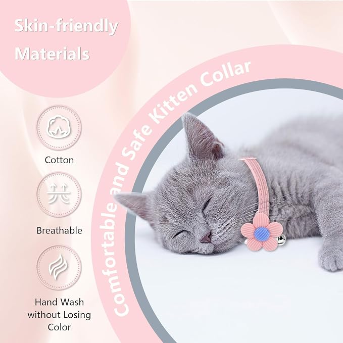 Cat Collar, HANSHILAI Kitten Collar - Image 3