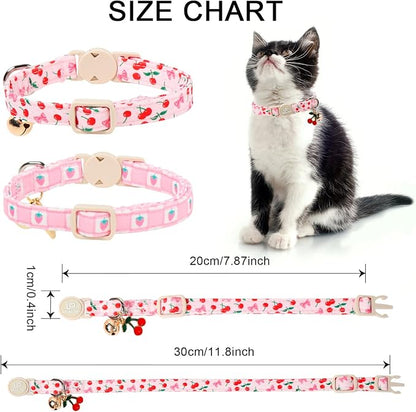 Cat Collar, Cat Collar with Bell, - Image 4