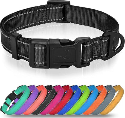 Joytale Reflective Dog Collar, Adjustable Nylon Pet Collar by Joytale