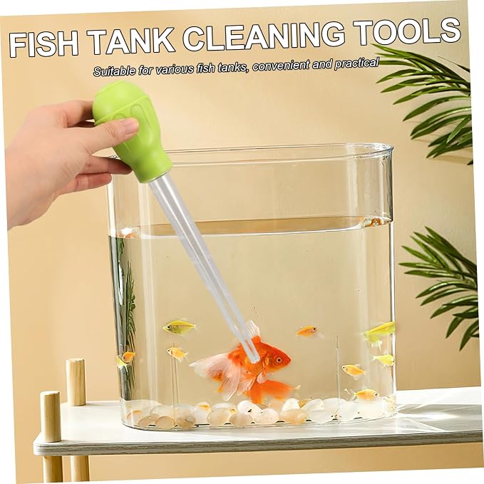 TOYANDONA 2pcs Manual Fish Tank Cleaner Waste Gravel Adsorber - Image 7