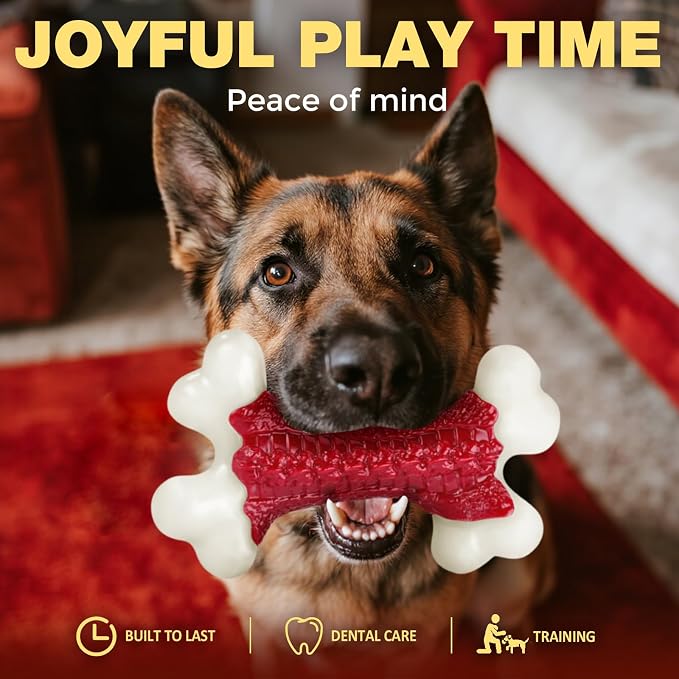 10-Pack Tough Dog Toys, Toys for Aggressive Chewers Large Breed, Chew Dogs - Image 7