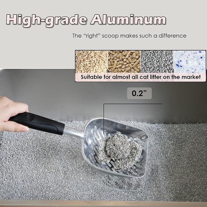 Full Metal Cat Litter Scoop - Image 3
