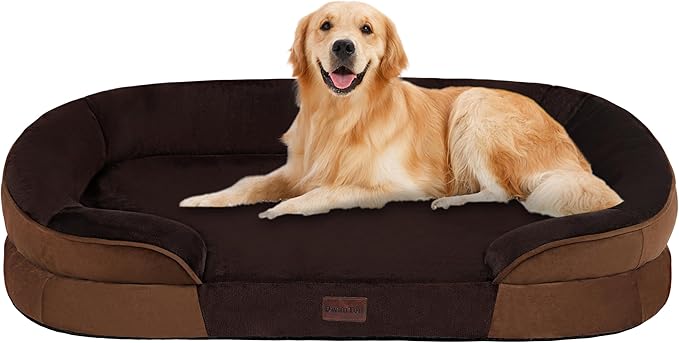 Dwanton Orthopedic Dog Bed for Large Dogs by DWANTON