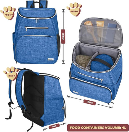 BAGLHER丨Dog Travel Bag Backpack, Airline Approved Pet Supplies Backpack - Image 3