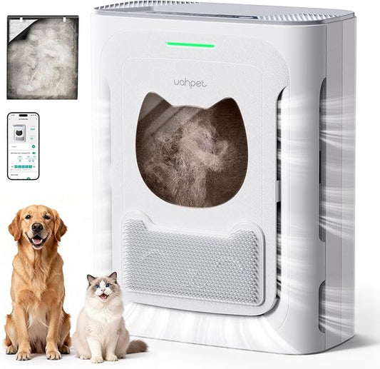 uahpet Pet Air Purifier for Home, Smoke for Large Rooms up to 2100 Ft² by uahpet