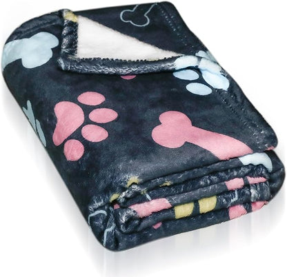 Dog Blankets for Large Dogs, Fuzzy Soft Pet Mat Throw Cover for Kennel Crate Bed - Image 7