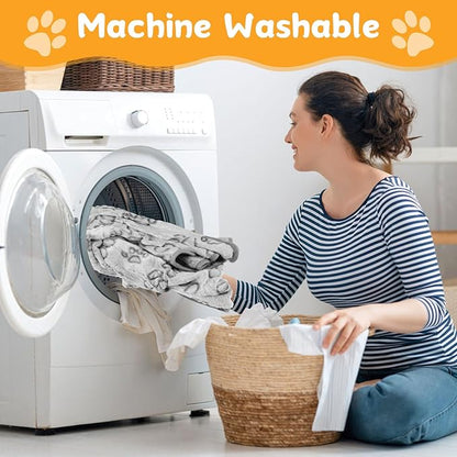Dog Blankets for Small, Medium Dogs, Puppy Blanket Washable, Dogs Essentials - Image 6