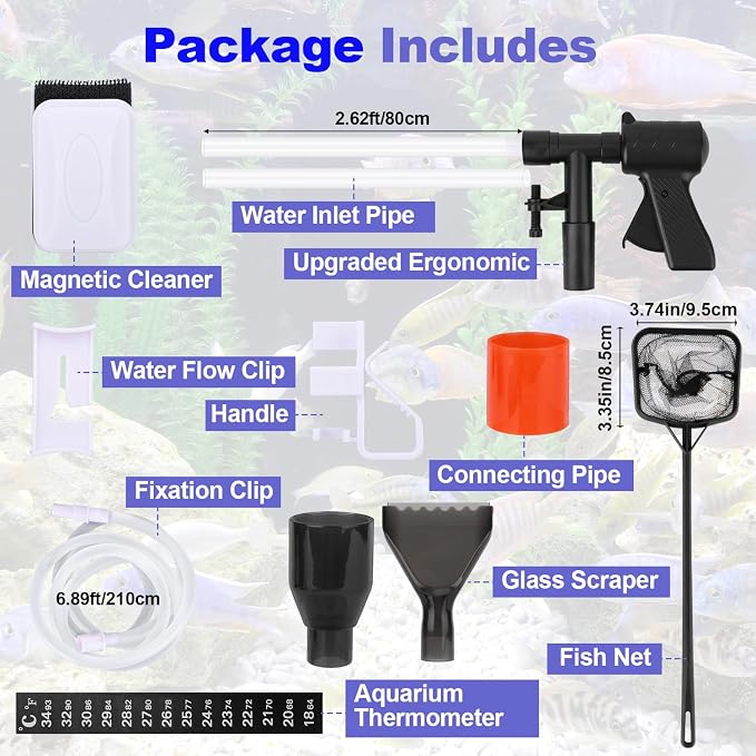 12pcs Fish Tank Cleaner Kit - Image 2
