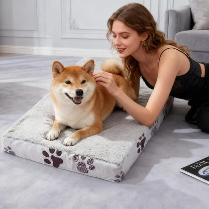 Waterproof Orthopedic Dog Bed for Large Medium Sized Dogs 35x22 Inch - Image 7