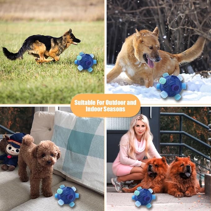 Dog Snuffle Ball-Interactive Puzzle Dog Toys Encourage Natural Foraging Skills - Image 6