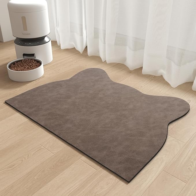 Absorbent Dog Food Mat-Dog Cat Mat by MontVoo