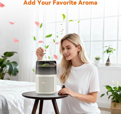 AIRROMI HEPA Air Purifier for Bedroom&Home, Pet Air Purifier for Home Pets - Image 6