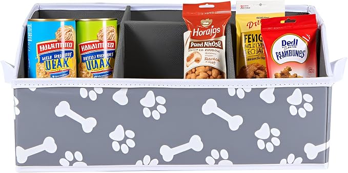 Dog treat storage organizers pet storage basket organizer great by Morezi