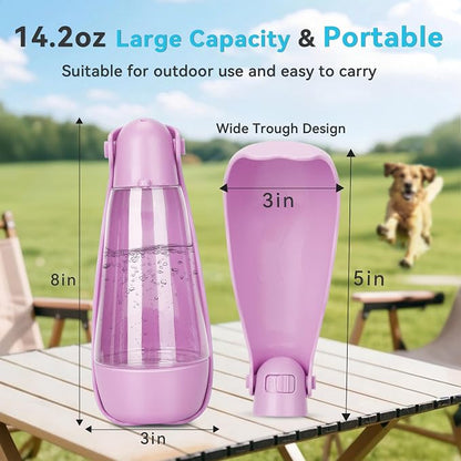 UPSKY Dog Water Bottle | Portable & Foldable Dog Water Bottle | 3-in-1 Portable - Image 2