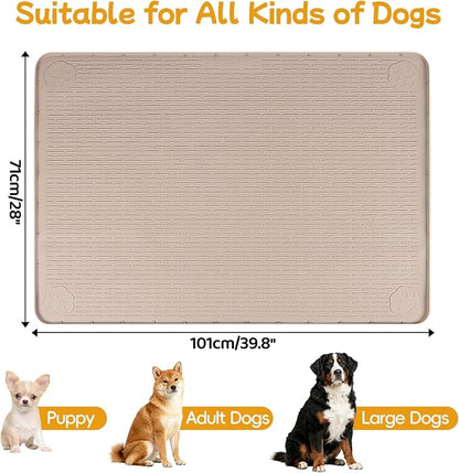 Lanstics Dog Food Mat, Floor Protection - Image 2