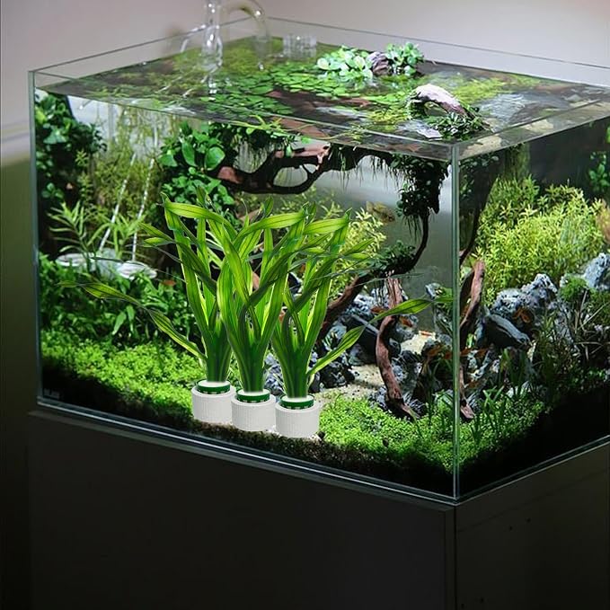 12 Pack New Upgrade Aquarium Plant Weights, Aquatic Plants Fixed Ring Set - Image 5