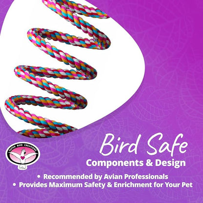 Super Bird Creations SB325 Large Bungee Bird Toy - Image 7