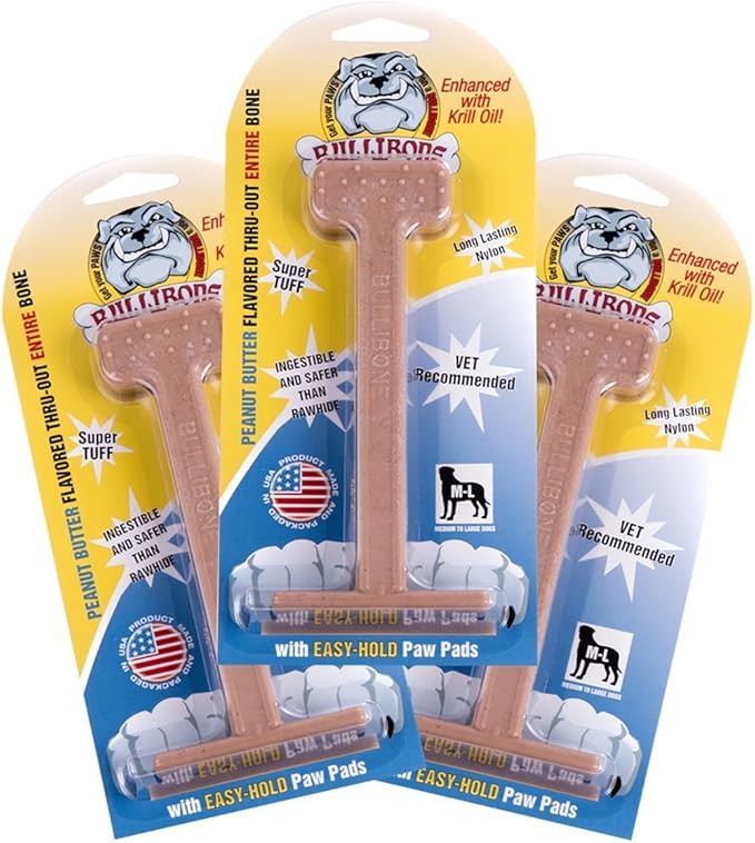 Bullibone Nylon Dog Chew Toy for Aggressive Chewers by Bullibone+Pet+Products+LLC