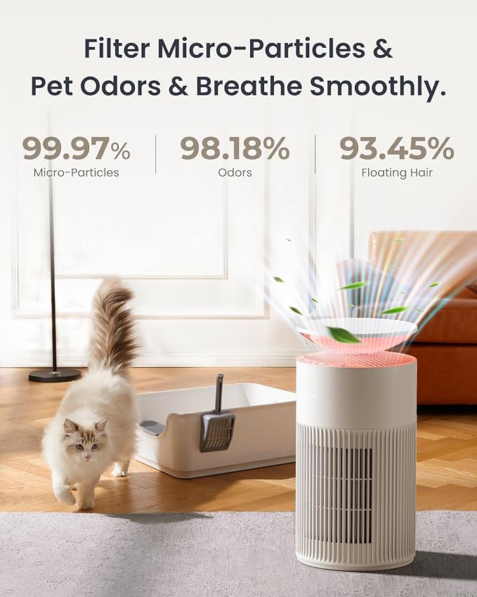 SwitchBot Air Purifiers for Home Large Room - Image 4