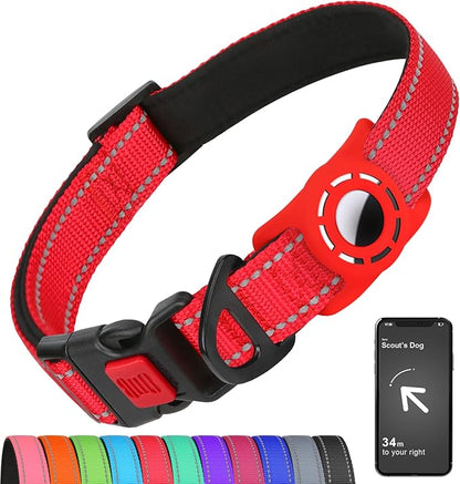 Airtag Dog Collar with AirTag Holder by Erbine