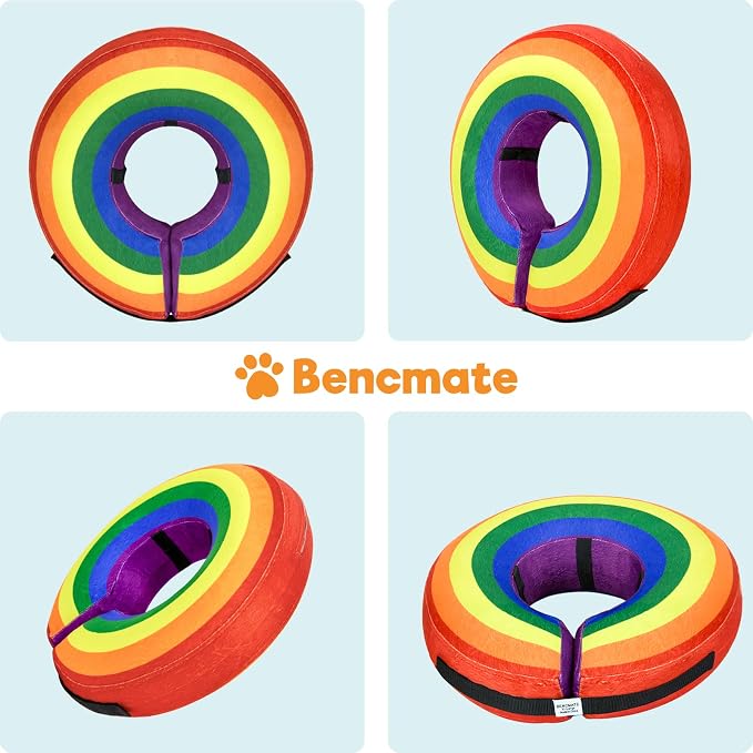 BENCMATE Inflatable Dog Cone Collar Alternative, Soft Dog Cone - Image 6
