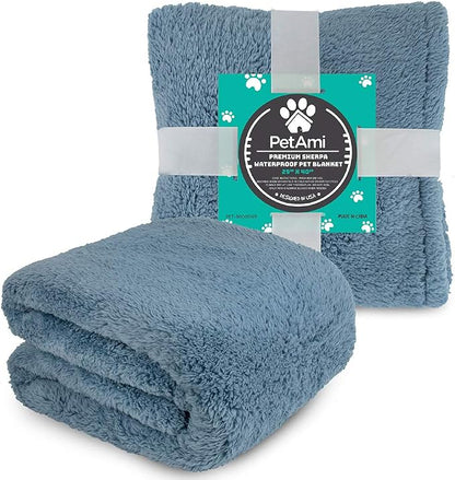 PetAmi Fluffy Waterproof Dog Blanket - Image 8