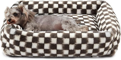 JOEJOY Small Dog Bed for Small Dogs, Rectangle Washable Orthopedic Corduroy by JOEJOY